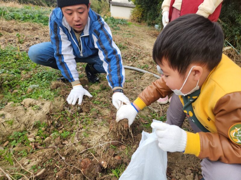 ”農作業体験”