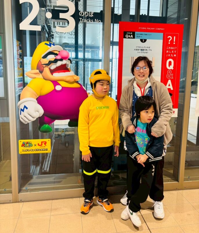 “乗車体験🚃駅前探索🕵”